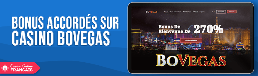 bonus Casino BoVegas