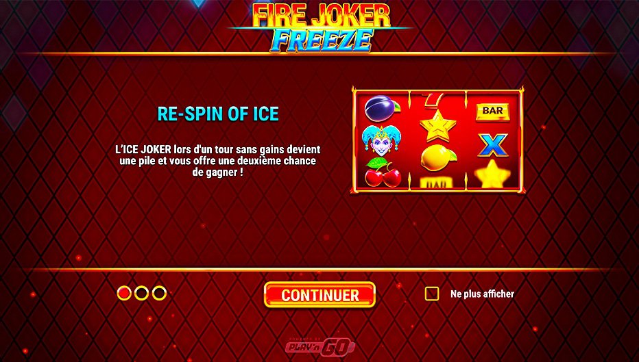 Machine à sous Fire Joker Freeze