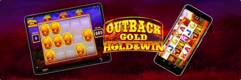 version mobile Outback Gold Hold And Win