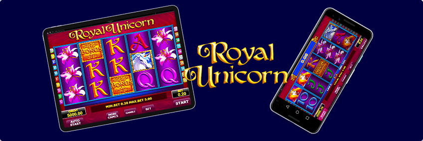 version mobile Royal Unicorn