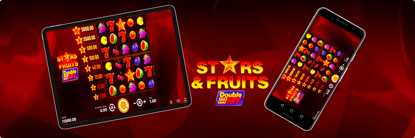 version mobile de Stars and Fruits: Double Hit