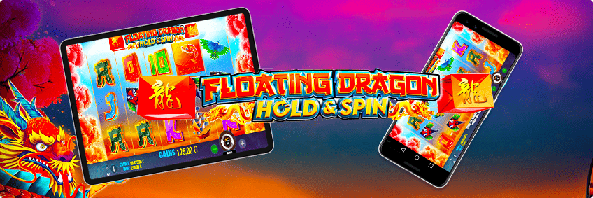 version mobile Floating Dragon Hold and Spin